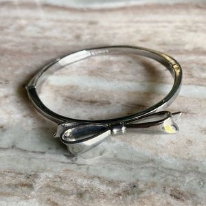 Kate Spade Silver Bow Bracelet